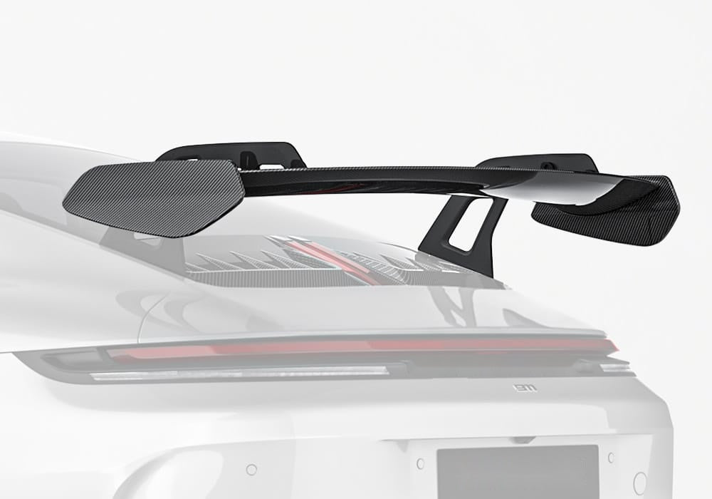 Porsche 911 992.2 Carbon Fibre Rear Wing - lightweight downforce aero upgrade