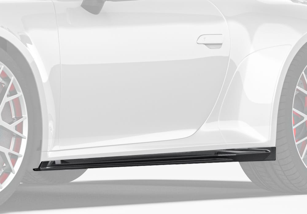 Porsche 911 992.2 Carbon Fibre Side Skirts - race-inspired aero upgrade