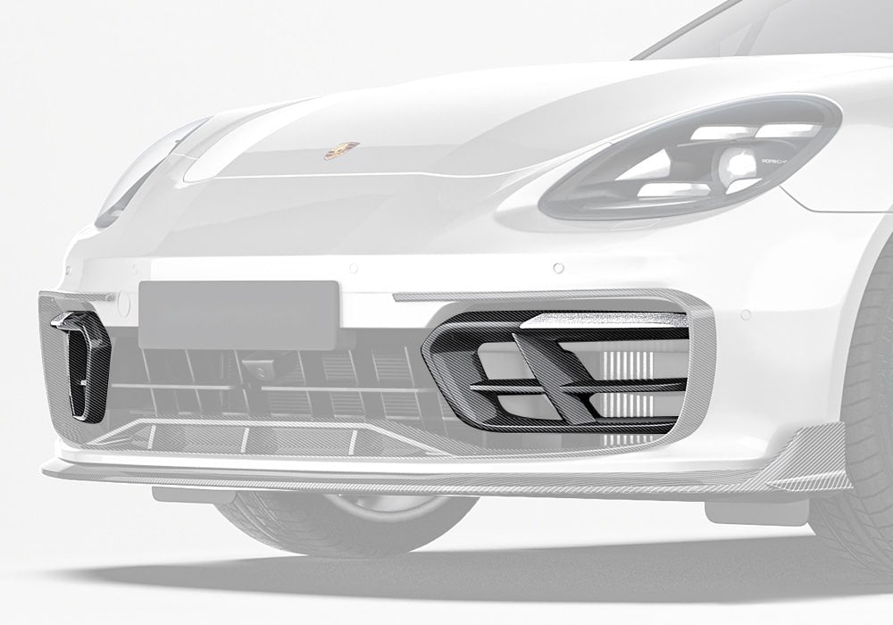 Porsche Panamera 971 Carbon Fibre Front Air Intakes - race-inspired styling upgrade