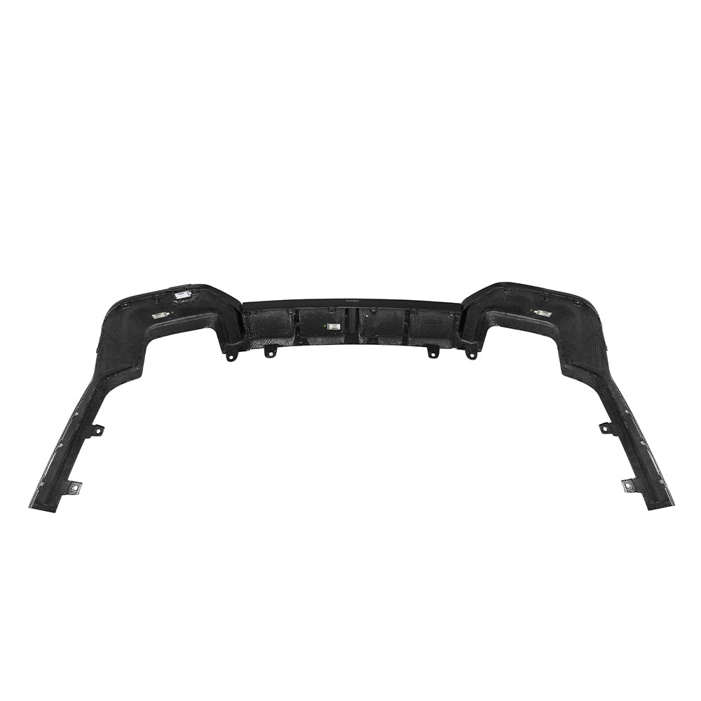 BMW 2 Series F74 Carbon Fibre Rear Diffuser with integrated brake light - prepreg motorsport upgrade