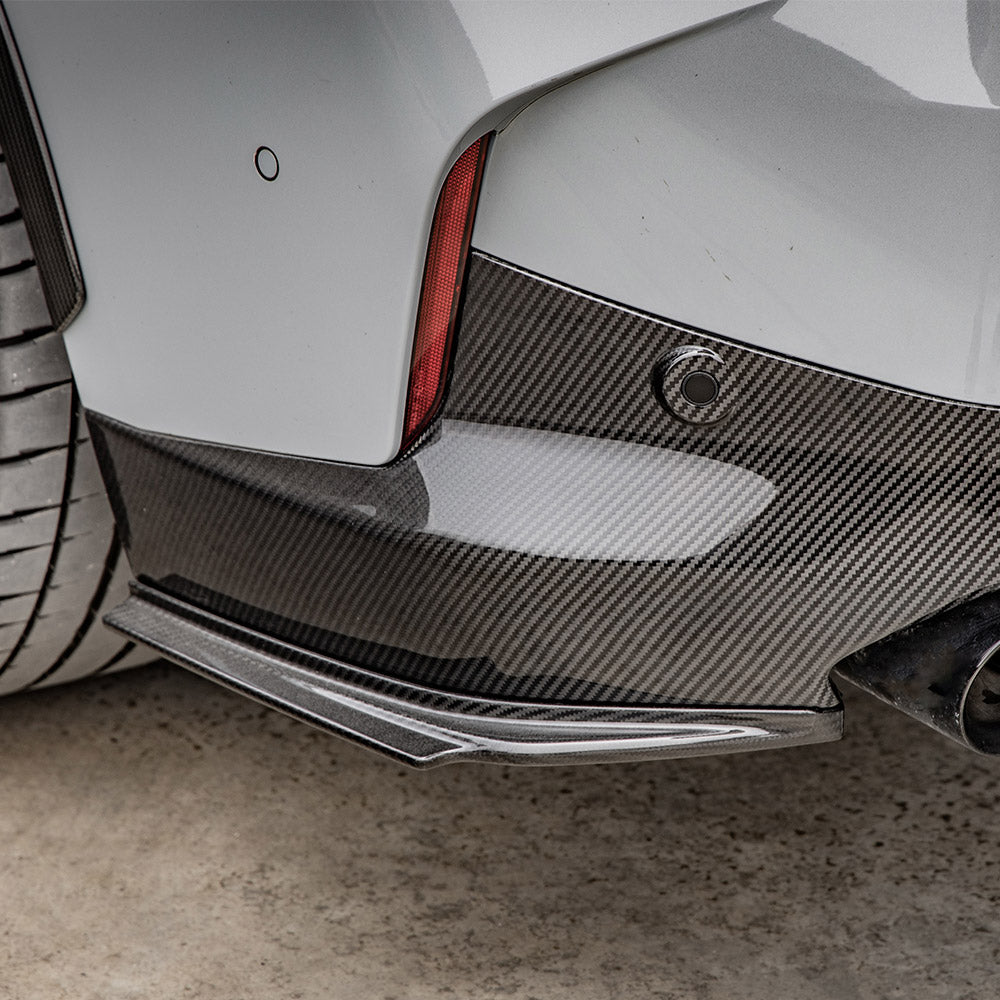 BMW 2 Series G42 Prepreg Carbon Fibre Rear Spats - OEM fitment M Sport bumper upgrade
