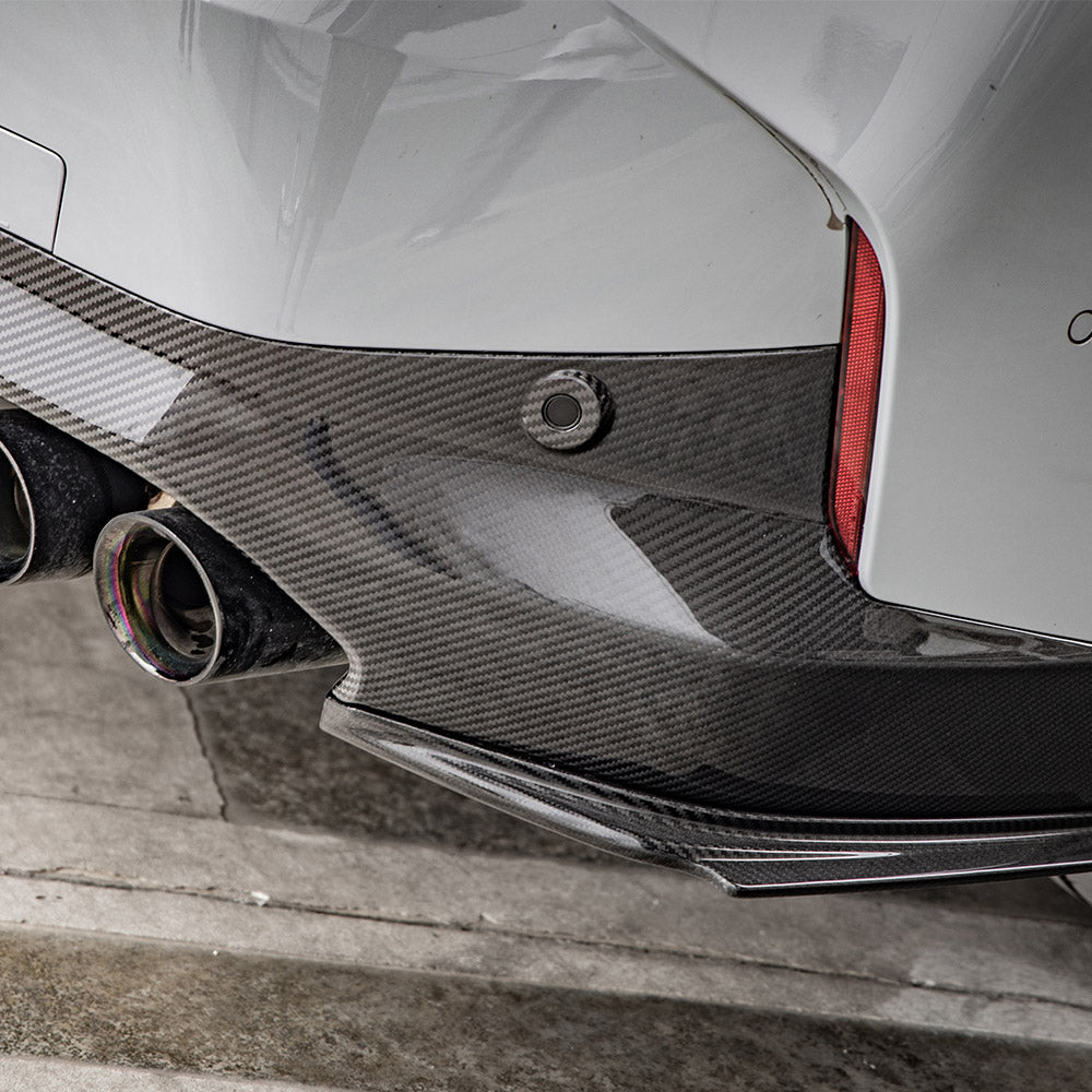 BMW 2 Series G42 Prepreg Carbon Fibre Rear Spats - OEM fitment M Sport bumper upgrade
