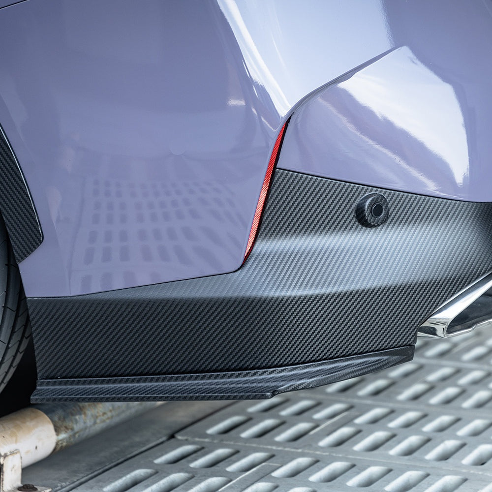 BMW 2 Series G42 Prepreg Carbon Fibre Rear Spats - OEM fitment M Sport bumper upgrade
