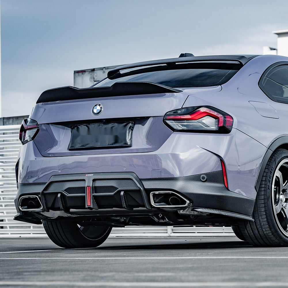 BMW 2 Series G42 Prepreg Carbon Fibre Side Diffuser - OEM+ fitment M Sport upgrade