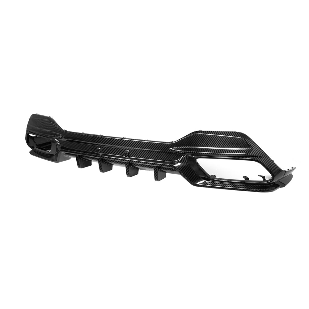 BMW 8 Series G16 Prepreg Carbon Fibre Rear Diffuser - aggressive OEM-fit upgrade