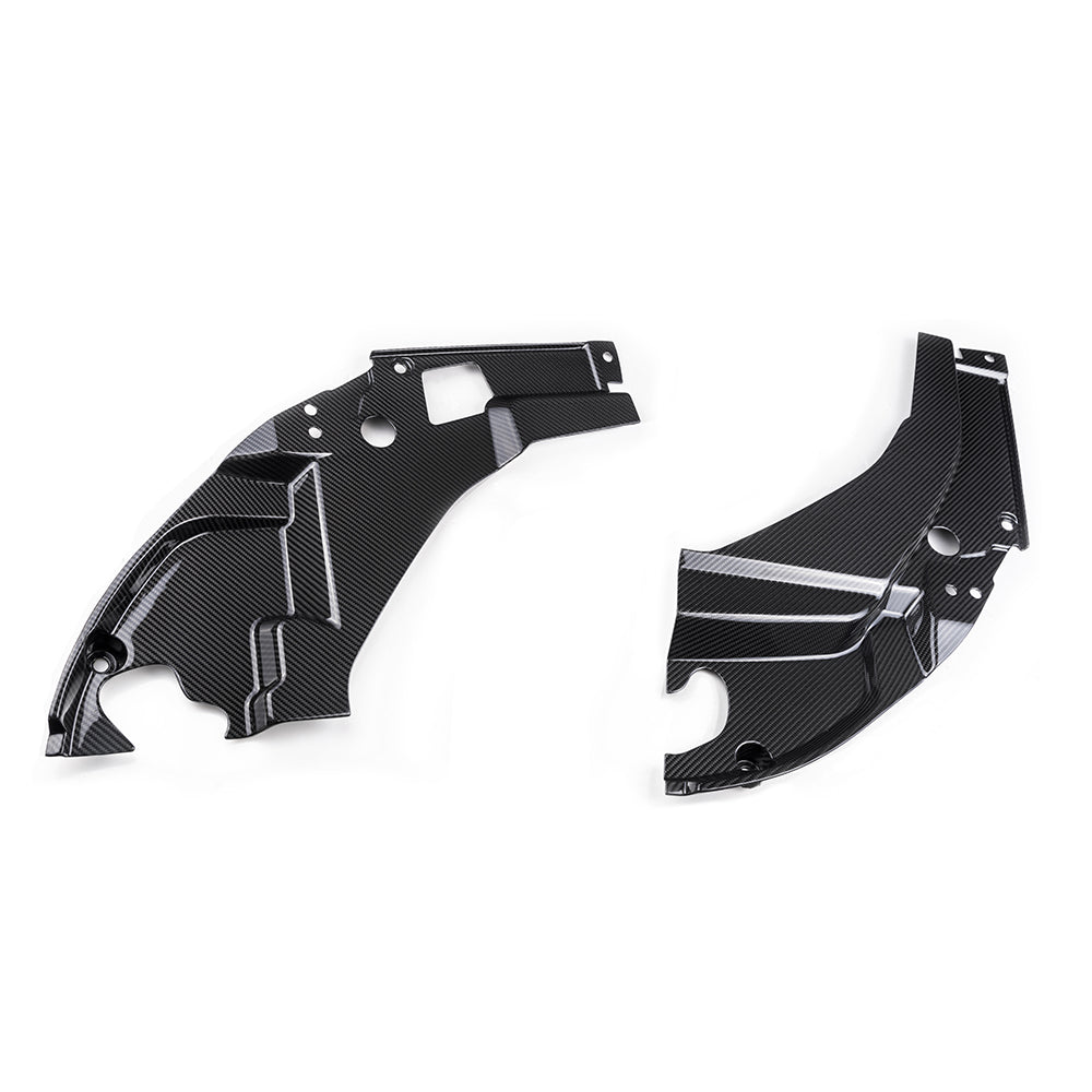 BMW M2 G87 Prepreg Carbon Fibre Engine Bay Trim Set - motorsport-inspired underbonnet upgrade