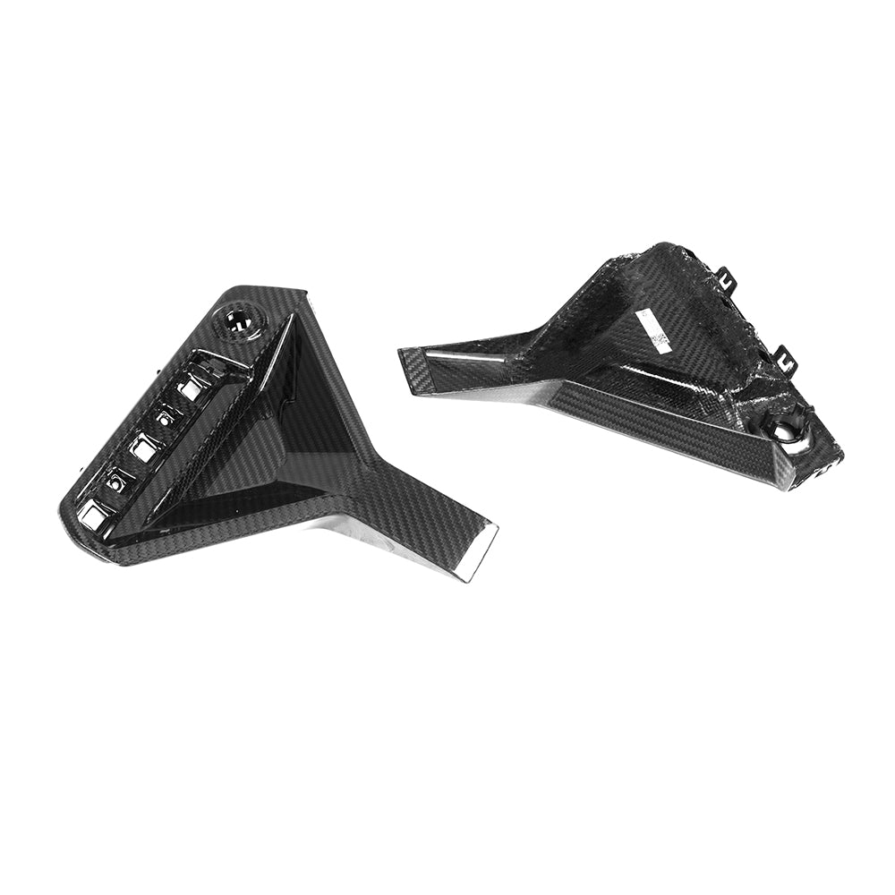 BMW M2 G87 Prepreg Carbon Fibre Rear Bumper Inserts - aggressive track-inspired upgrade
