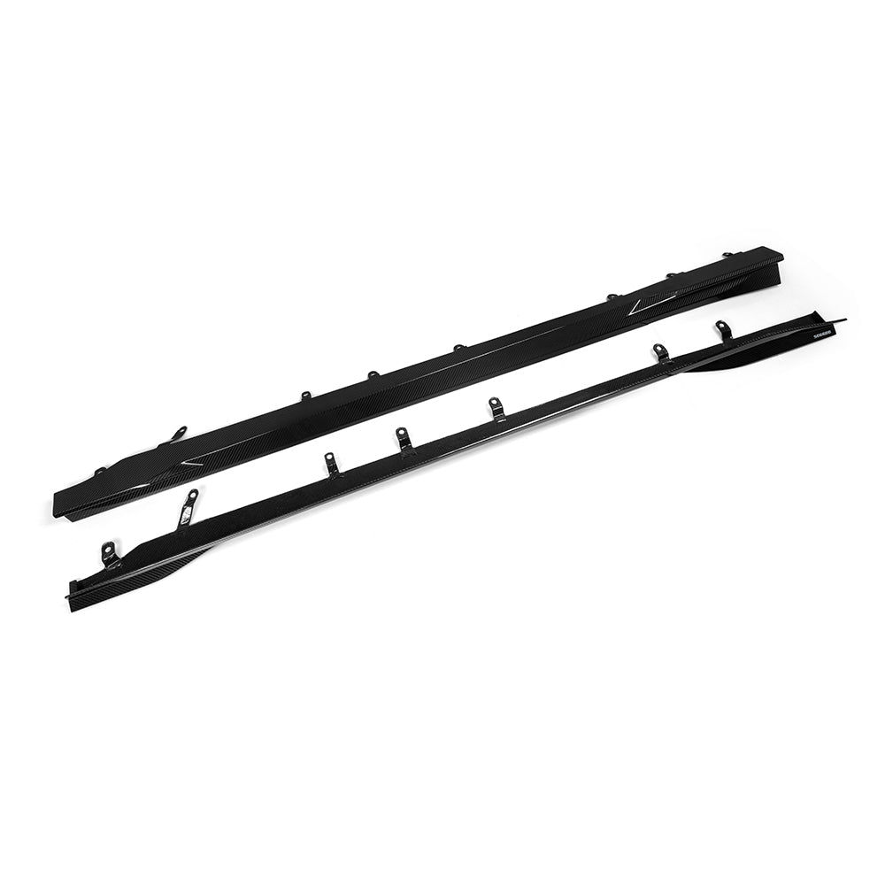 BMW M2 G87 Prepreg Carbon Fibre Side Skirts - precision 3D scanned OEM fitment
