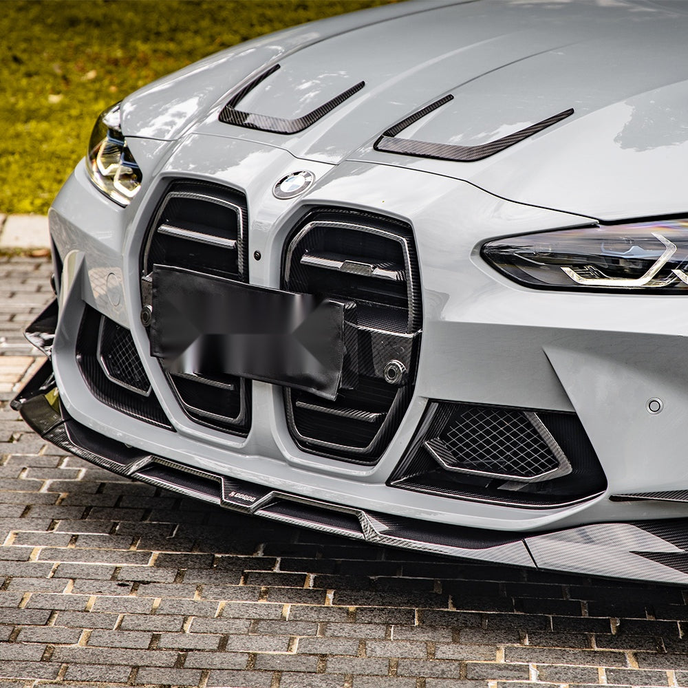 BMW M3 G80 Prepreg Carbon Fibre Air Inlets - OEM fitment front bumper upgrade