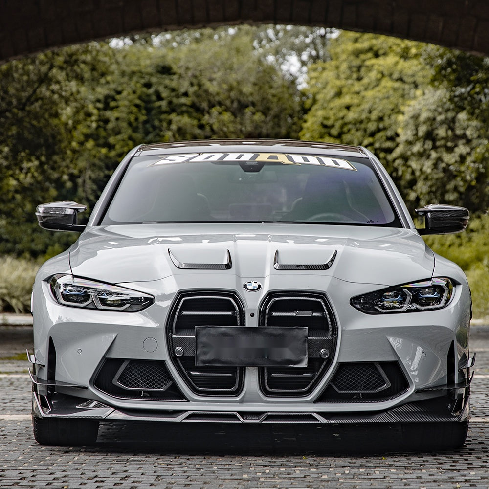 BMW M3 G80 Prepreg Carbon Fibre Air Inlets - OEM fitment front bumper upgrade