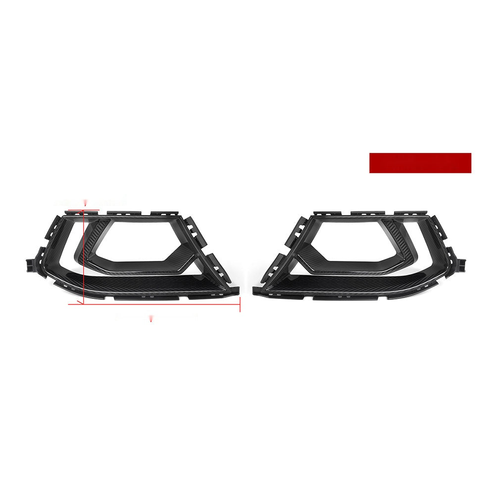 BMW M3 G80 Prepreg Carbon Fibre Air Inlets - OEM fitment front bumper upgrade