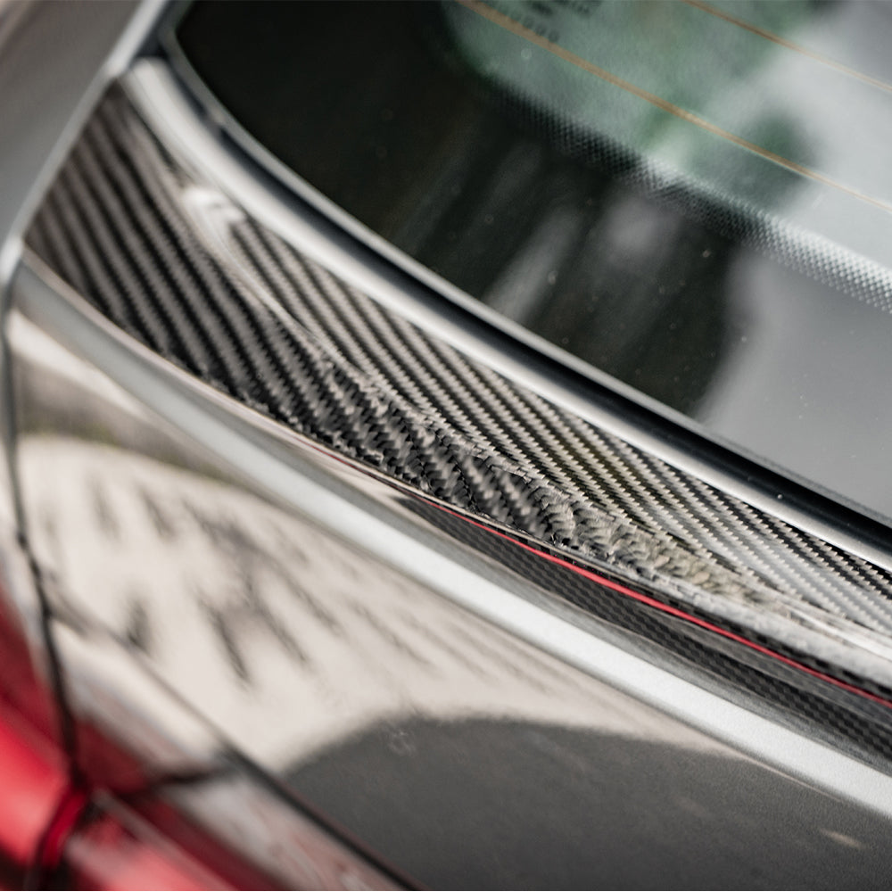 BMW M3 G81 Prepreg Carbon Fibre Rear Spoiler - gloss finish touring upgrade