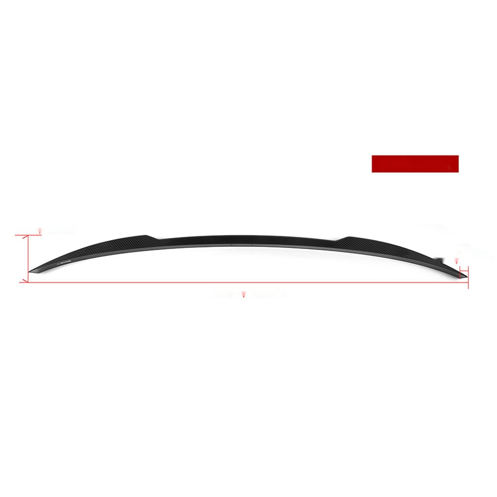 BMW M3 G81 Prepreg Carbon Fibre Rear Spoiler - gloss finish touring upgrade