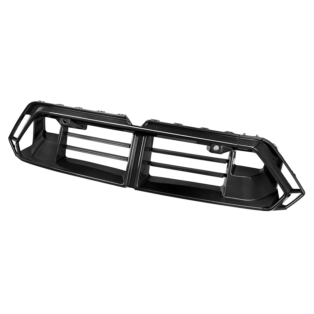 BMW M5 G90 Prepreg Carbon Fibre Front Lower Grille - aggressive OEM-style upgrade