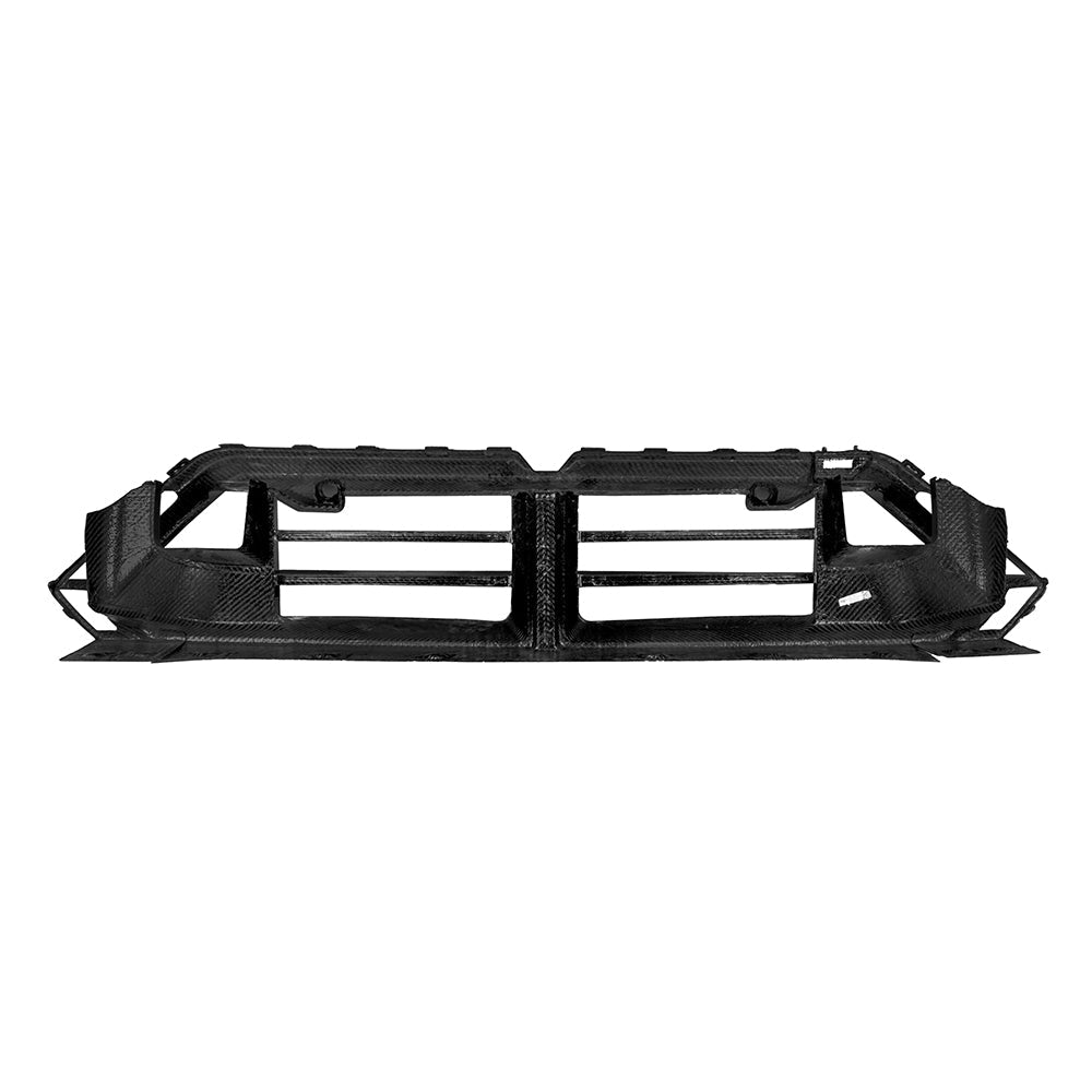 BMW M5 G90 Prepreg Carbon Fibre Front Lower Grille - aggressive OEM-style upgrade