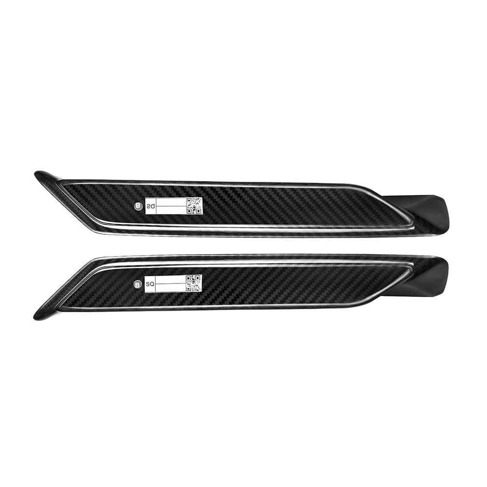 BMW M5 G90 Prepreg Carbon Fibre Reflector Trims - OEM fitment rear accent upgrade