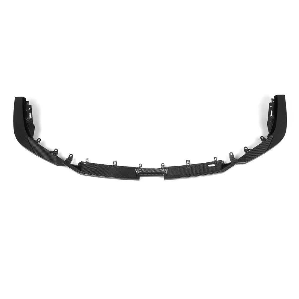BMW M8 F9x Carbon Fibre Front Lip - prepreg track-inspired front splitter upgrade