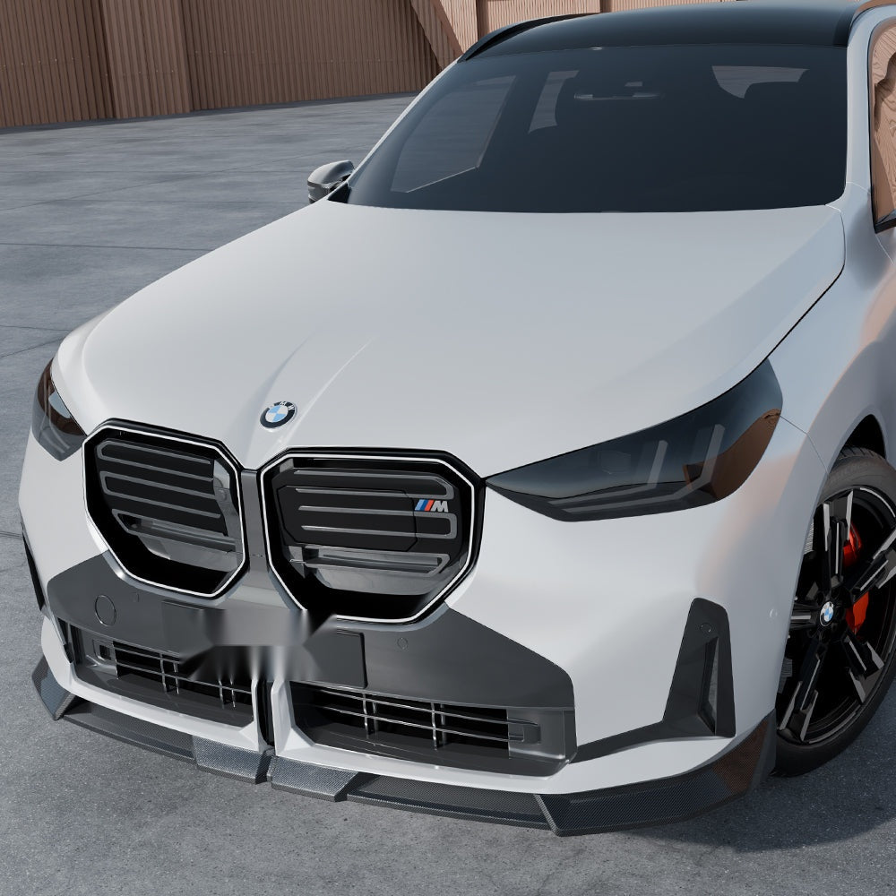 BMW X3 G45 Carbon Fibre Front Lip - prepreg dry carbon aerodynamic splitter upgrade