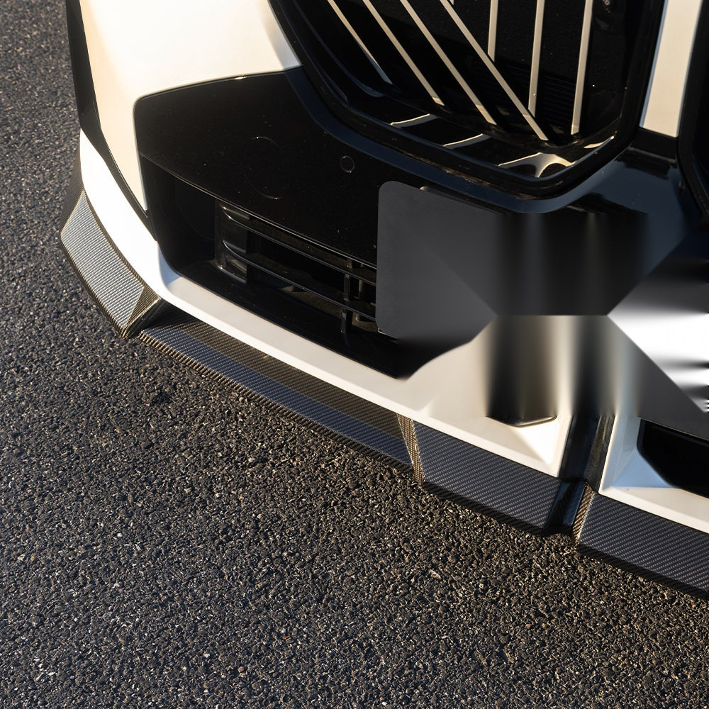 BMW X3 G45 Carbon Fibre Front Lip - prepreg dry carbon aerodynamic splitter upgrade