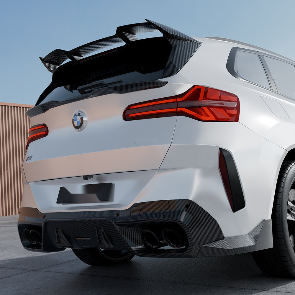 BMW X3 G45 Prepreg Carbon Fibre Rear Diffuser - OEM fitment aerodynamic upgrade