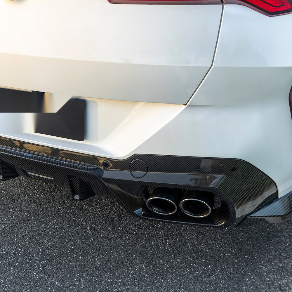 BMW X3 G45 Prepreg Carbon Fibre Rear Diffuser - OEM fitment aerodynamic upgrade
