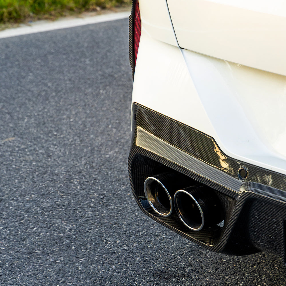 BMW X3 G45 Prepreg Carbon Fibre Rear Diffuser - OEM fitment aerodynamic upgrade