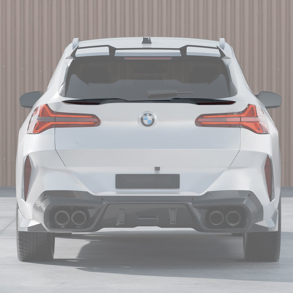 BMW X3 G45 Carbon Fibre Rear Spoiler - prepreg dry carbon OEM fitment upgrade