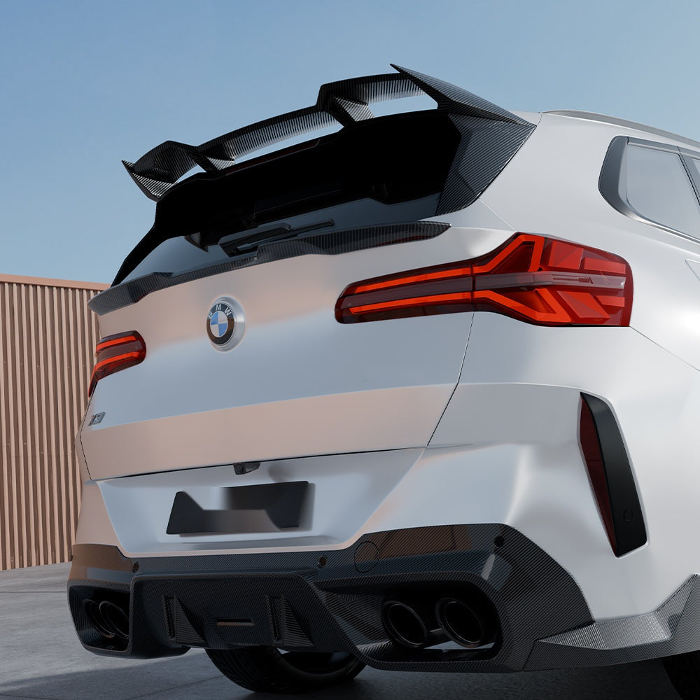 BMW X3 G45 Carbon Fibre Rear Spoiler - prepreg dry carbon OEM fitment upgrade