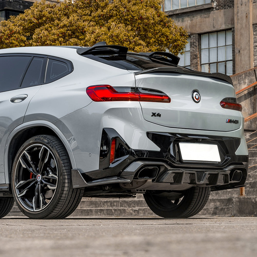 BMW X4M F98 Carbon Fibre Rear Spoiler - prepreg lightweight OEM fitment upgrade
