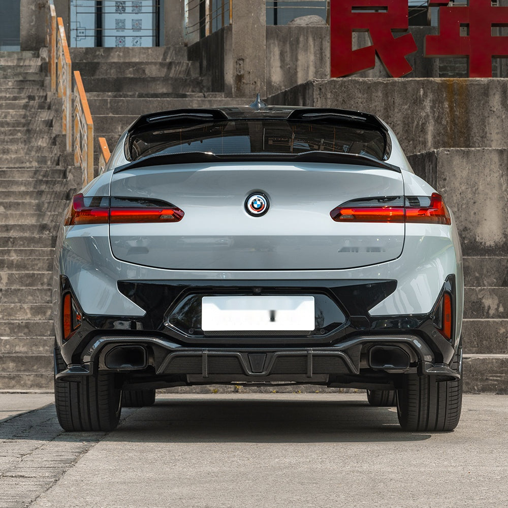 BMW X4M F98 Carbon Fibre Rear Spoiler - prepreg lightweight OEM fitment upgrade