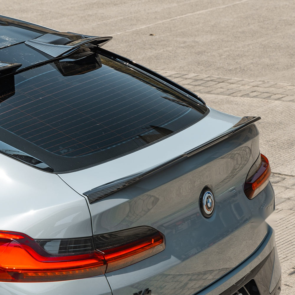 BMW X4M F98 Carbon Fibre Rear Spoiler - prepreg lightweight OEM fitment upgrade