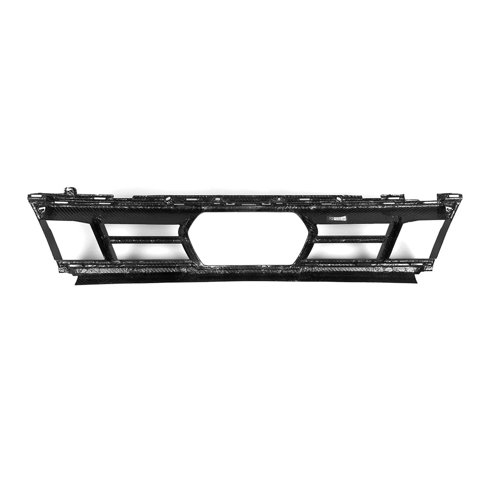 BMW X5 G05 LCI Carbon Fibre Front Lower Grille - prepreg gloss finish OEM fitment