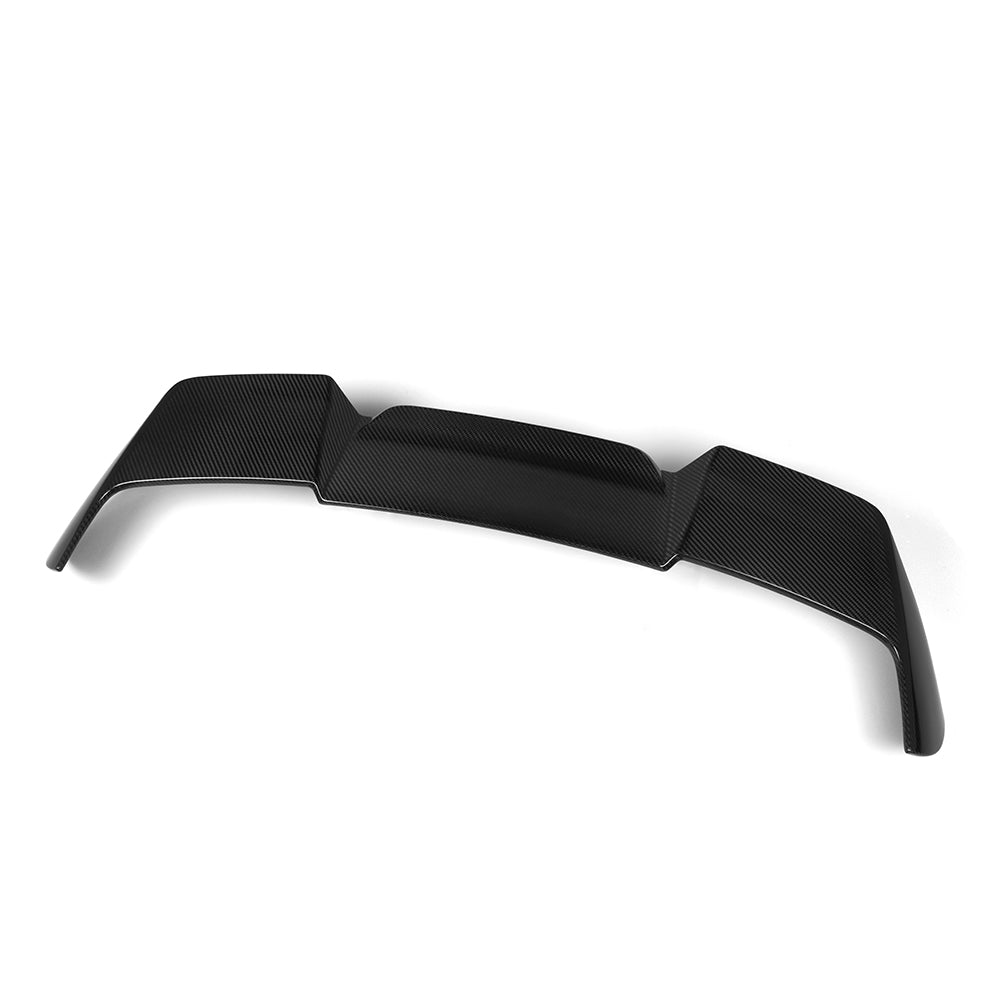 BMW X5 G05 Prepreg Carbon Fibre Top Spoiler - dual-vent design gloss finish roofline upgrade