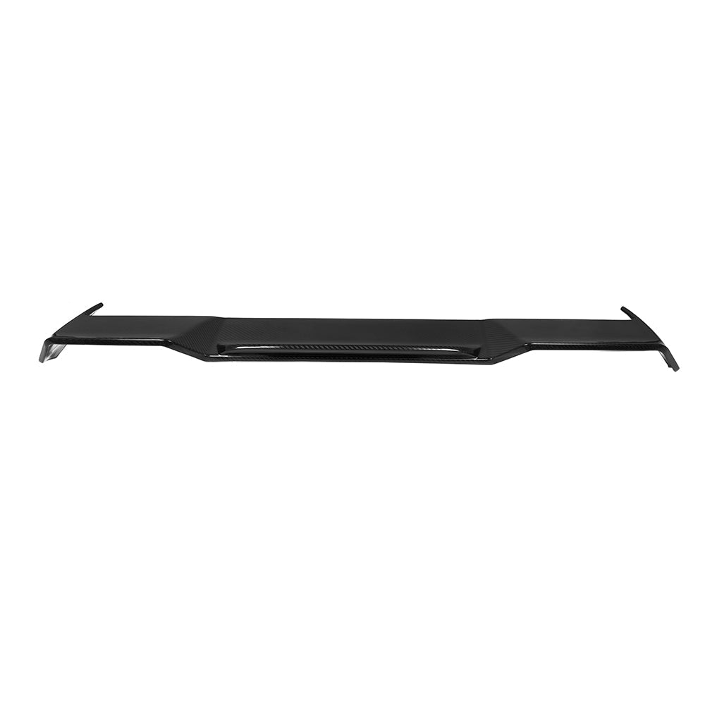 BMW X5 G05 Prepreg Carbon Fibre Top Spoiler - dual-vent design gloss finish roofline upgrade