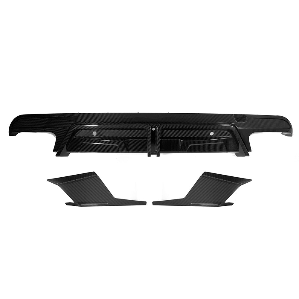 BMW X5M F95 Prepreg Carbon Fibre Rear Diffuser - aggressive OEM fitment upgrade