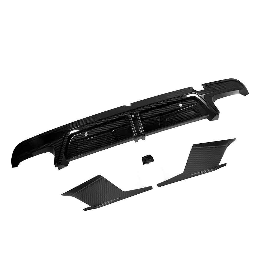 BMW X5M F95 Prepreg Carbon Fibre Rear Diffuser - aggressive OEM fitment upgrade