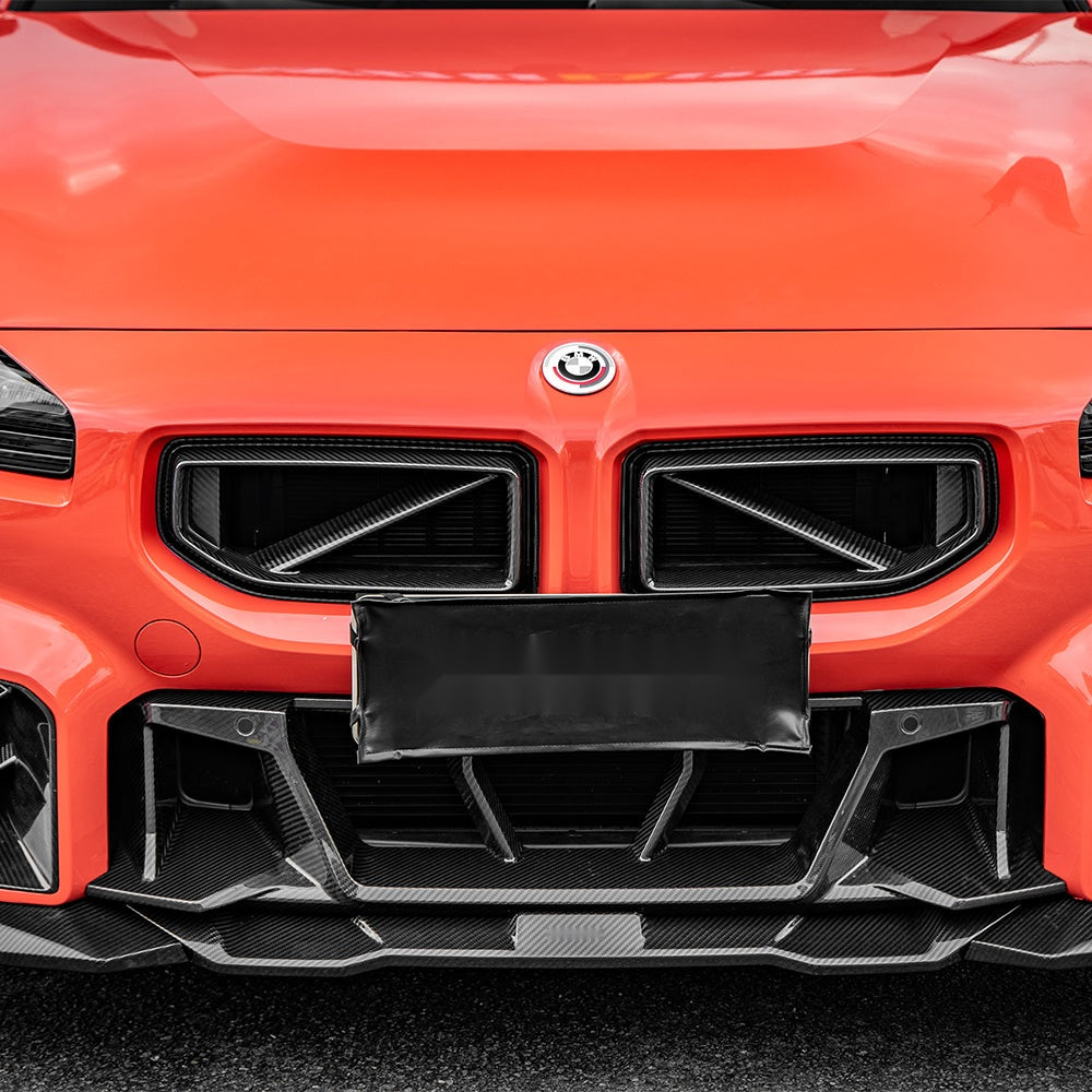 BMW M2 G87 Prepreg Carbon Fibre Front Grille - aggressive track-inspired upgrade
