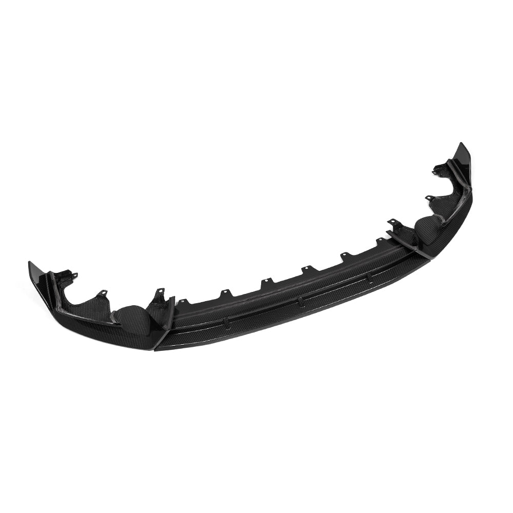 BMW X3 G01 LCI Prepreg Carbon Fibre Front Lip with dual side winglets - OEM fitment upgrade
