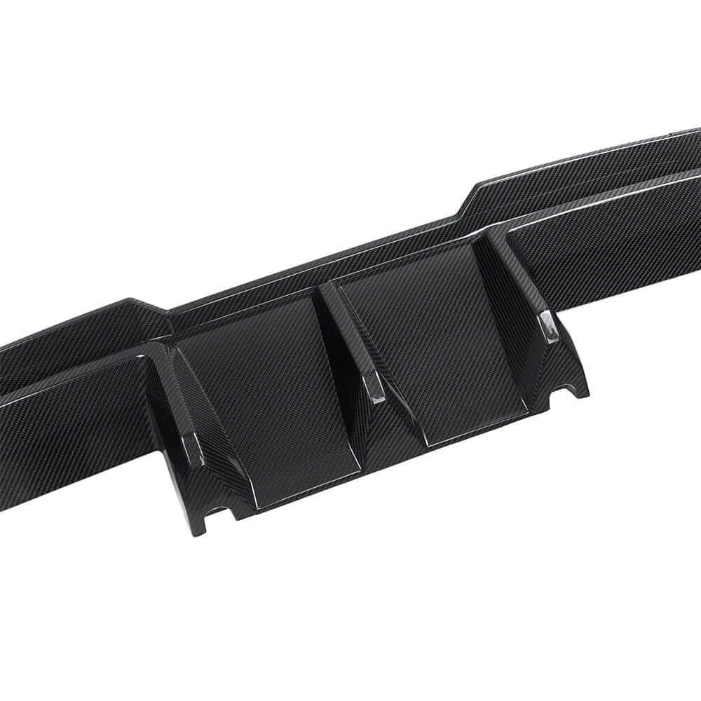 BMW M4 G82 G83 Prepreg Carbon Fibre Rear Diffuser - aggressive aerodynamic track upgrade