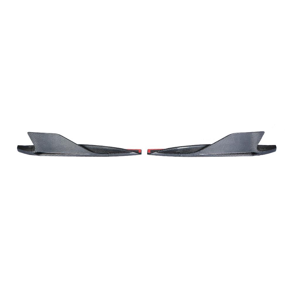 Audi R8 4S Carbon Fiber Side Bumper Fins Blades image 0