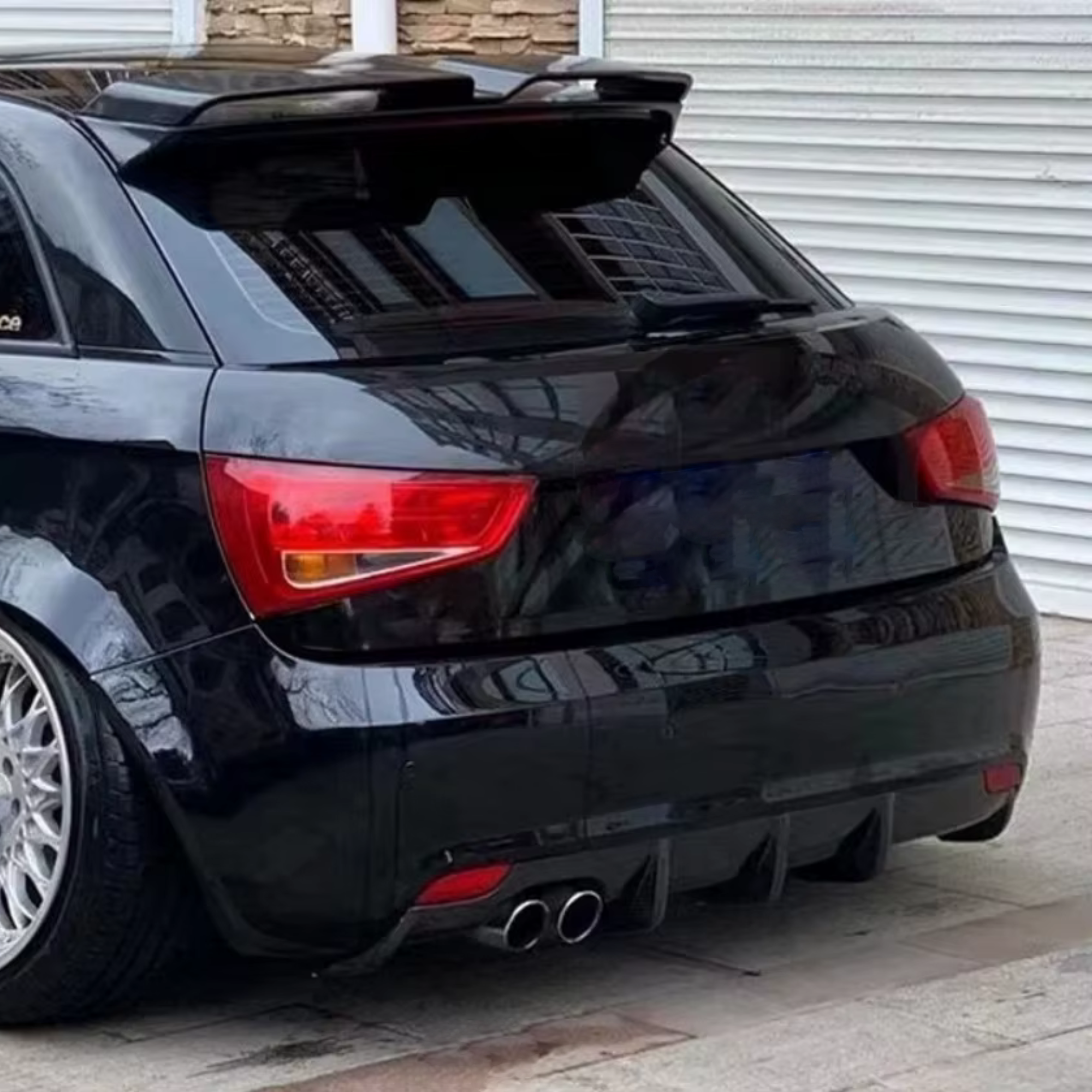 Audi A1 8X Carbon Fibre Rear Diffuser image 1