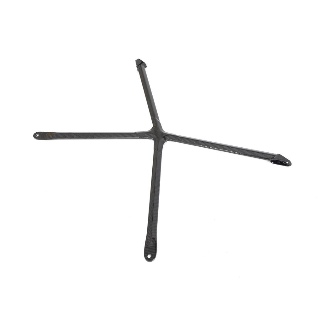 Audi R8 4S Carbon Fiber Engine Bay X Bar Strut image 0