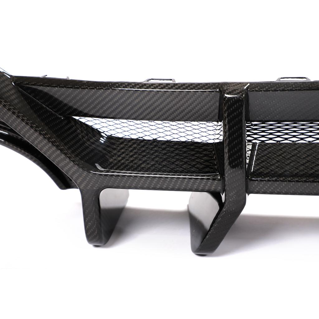 Audi RS6/RS7 C8 Carbon Fiber Rear Bumper Diffuser Lip V2 image 8
