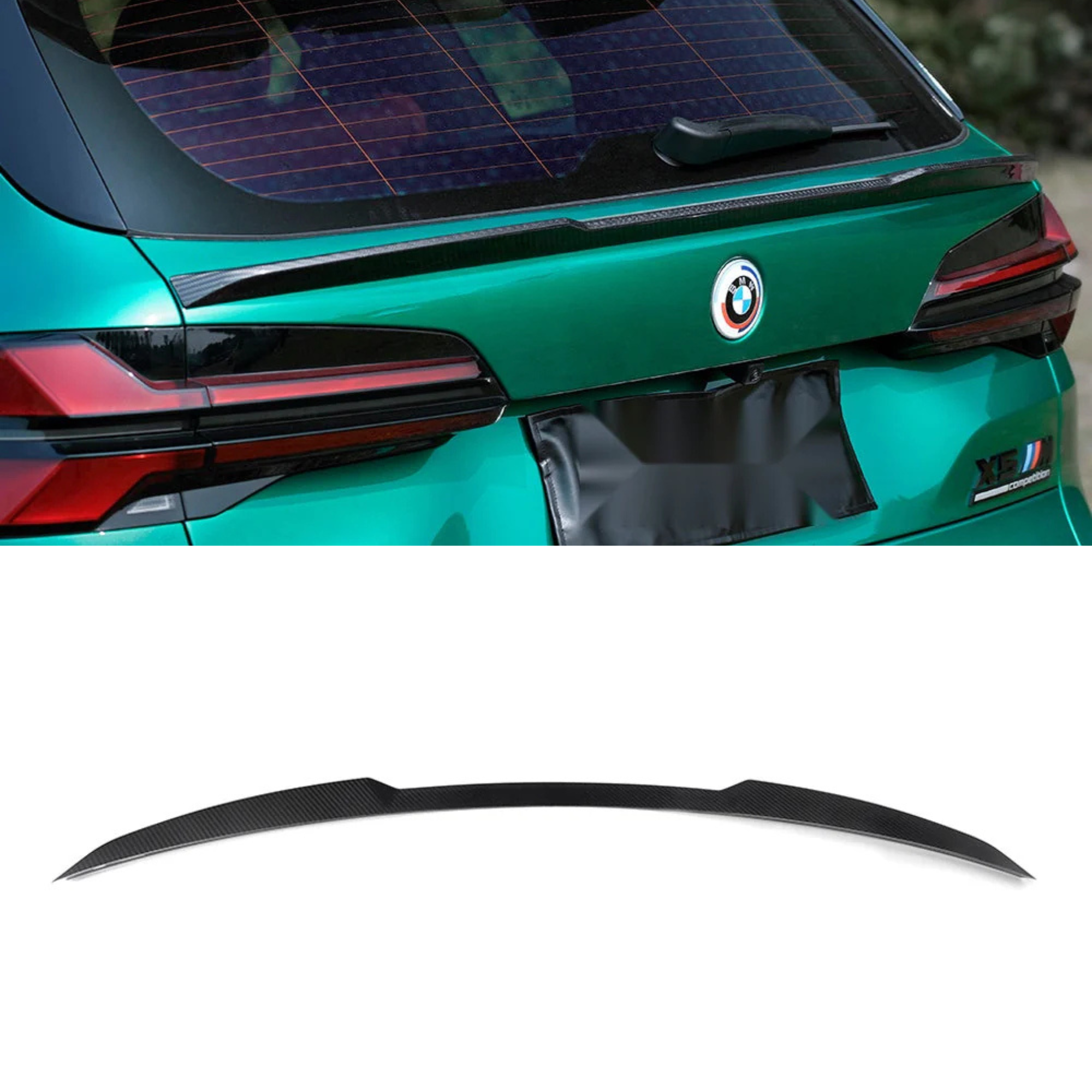 BMW X5M F95 Carbon Fiber Kofferraumspoiler Prepreg
