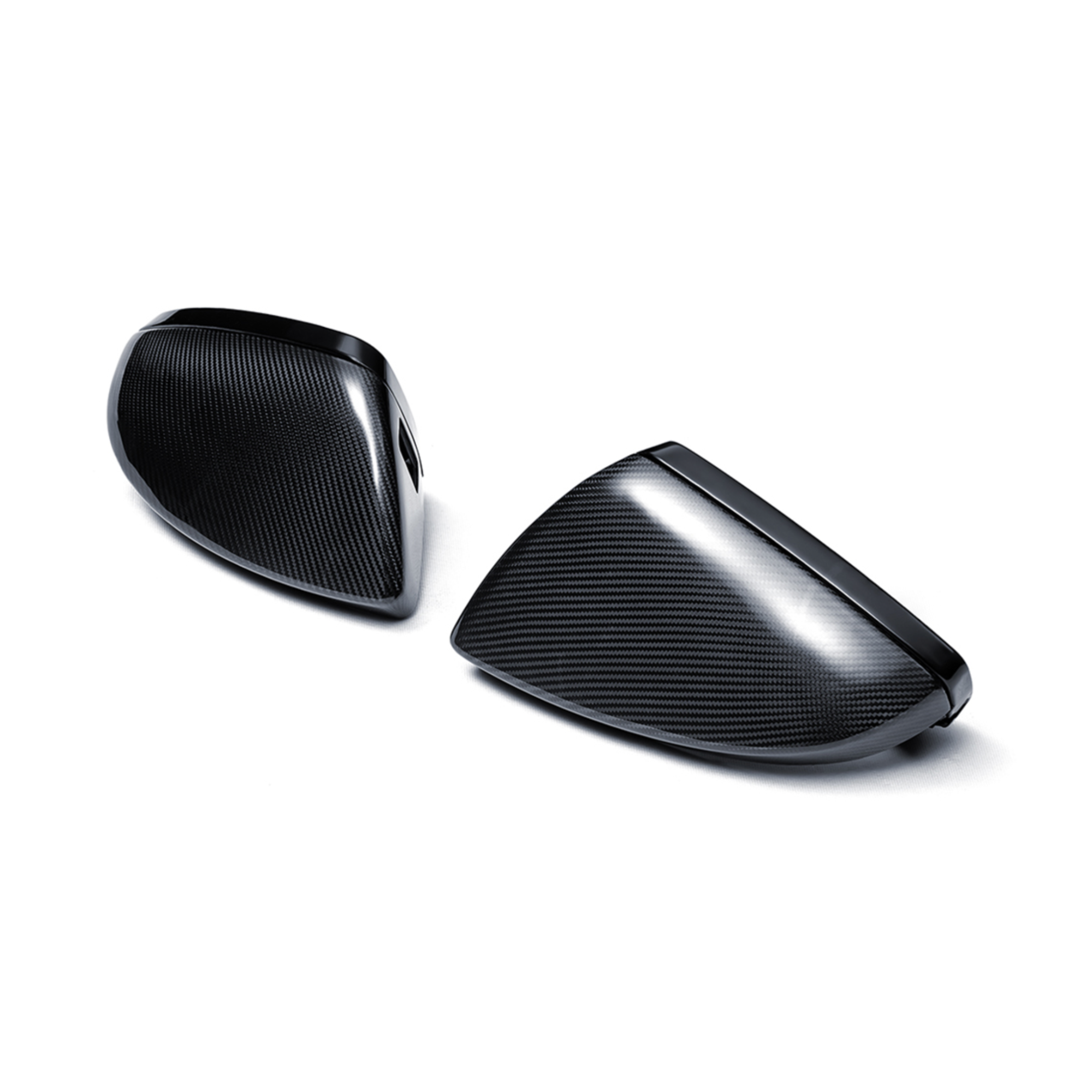 Audi RS6/RS7 C8 Carbon Fiber Mirror Shell Covers image 1