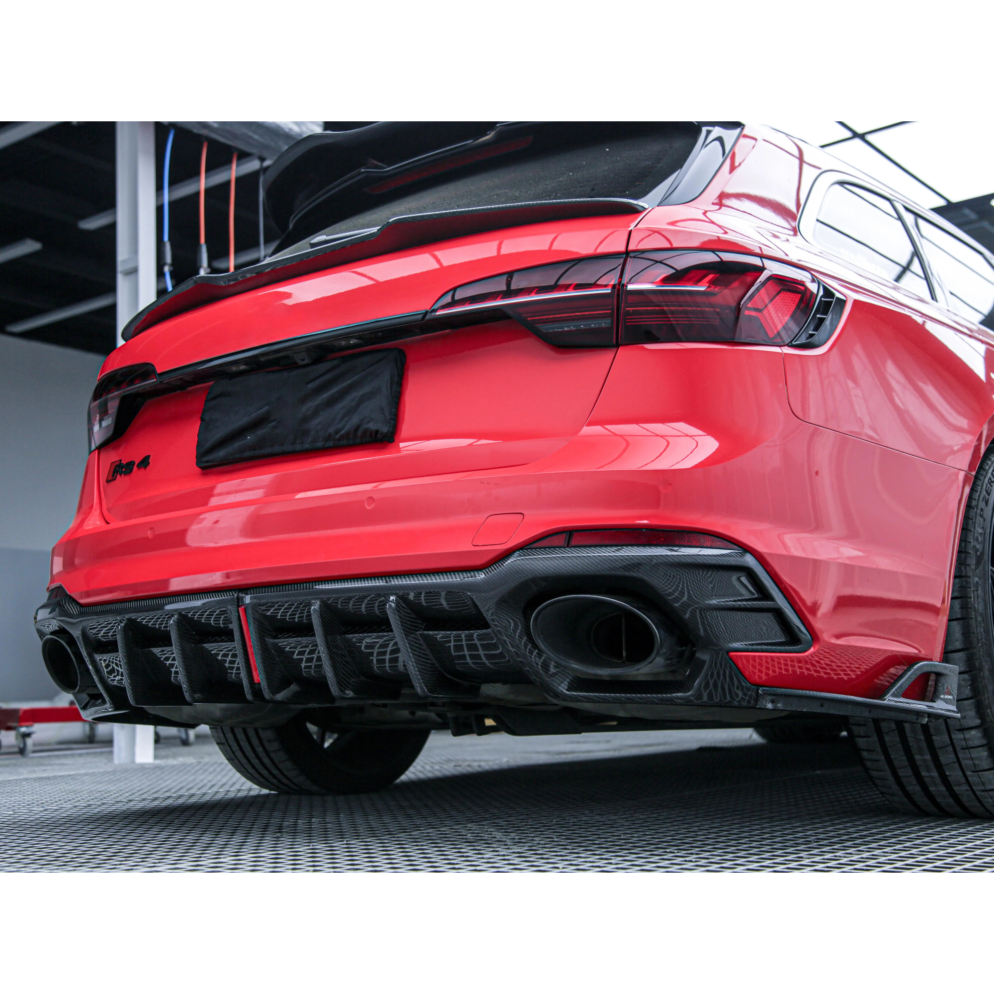 Audi A4/S4/RS4 B9.5 Carbon Fibre Lower Rear Spoiler/Wing image 5