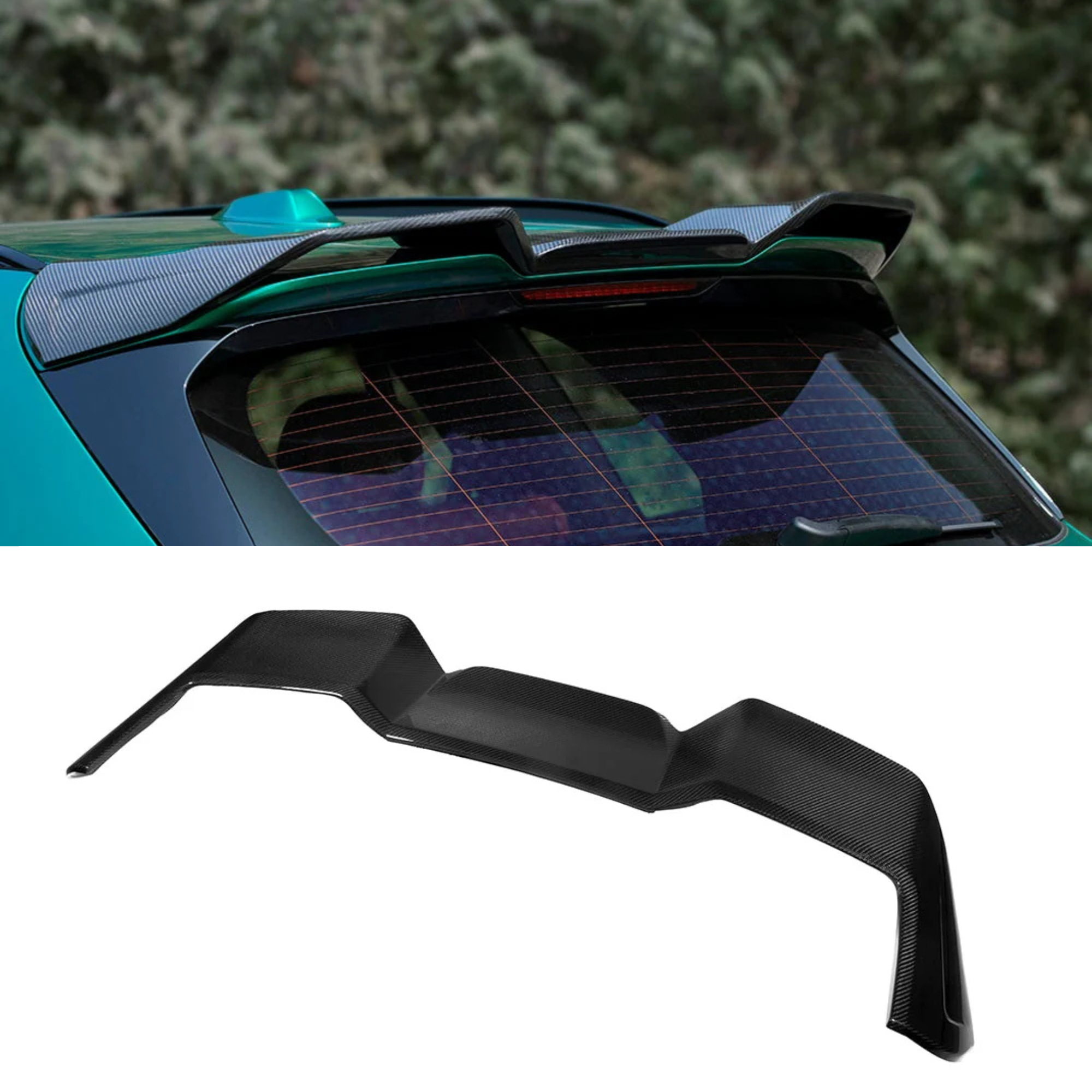BMW X5M F95 Carbon Fiber Dachspoiler Prepreg