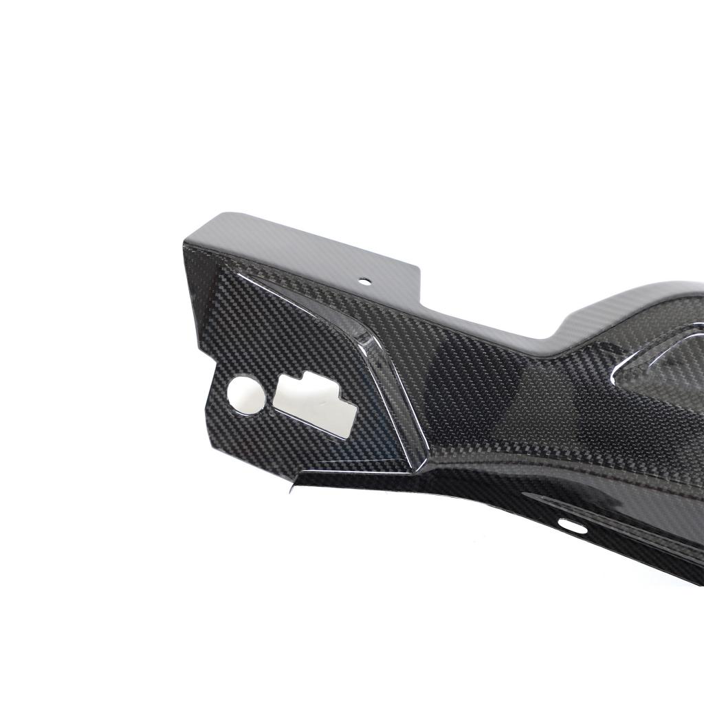Audi R8 4S FL Carbon Fiber Engine Bay Side Cover Panel Trims image 1