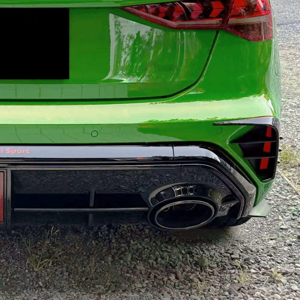 Audi A3/S3/RS3 8Y 2025 Rear Bumper Splitter Diffuser image 4