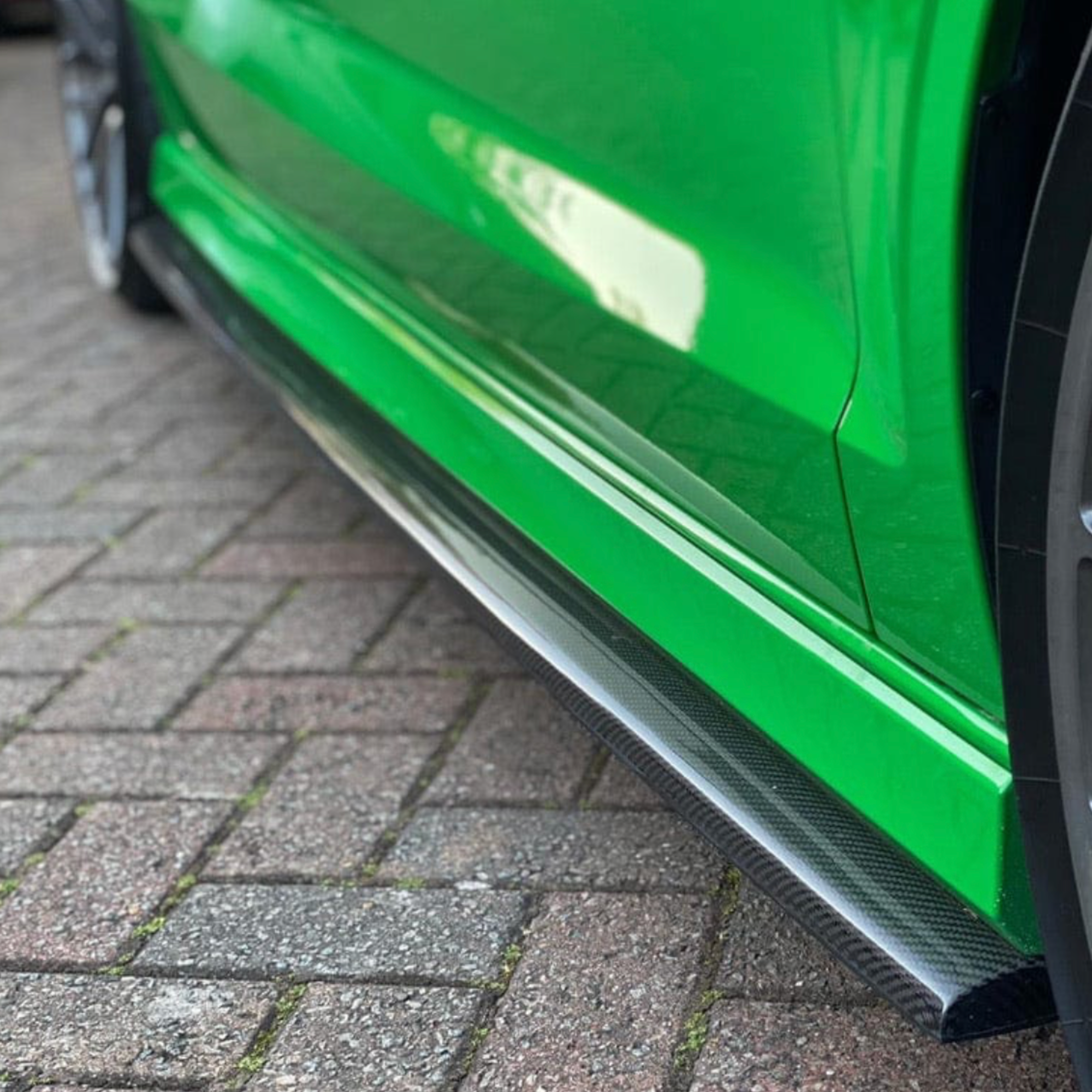 Audi A3/S3/RS3 8V.5 Carbon Fiber Side Skirts V2 image 1